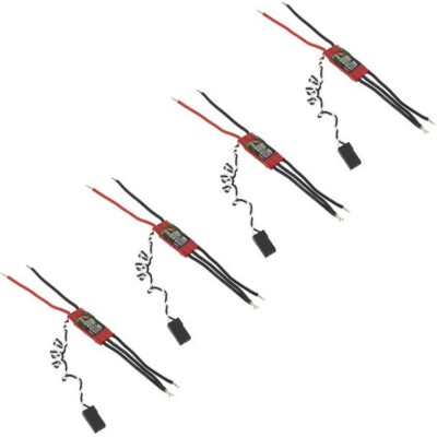 X4 HITEC BL Heli 18 amp ONESHOT ESC OPTO New In Package! 4 units, 1 price!