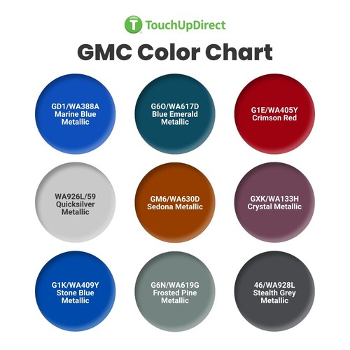 GMC Touch Up Paint by TouchUpDirect – Brush or Spray Paint – Choose Your Color - Picture 8 of 14