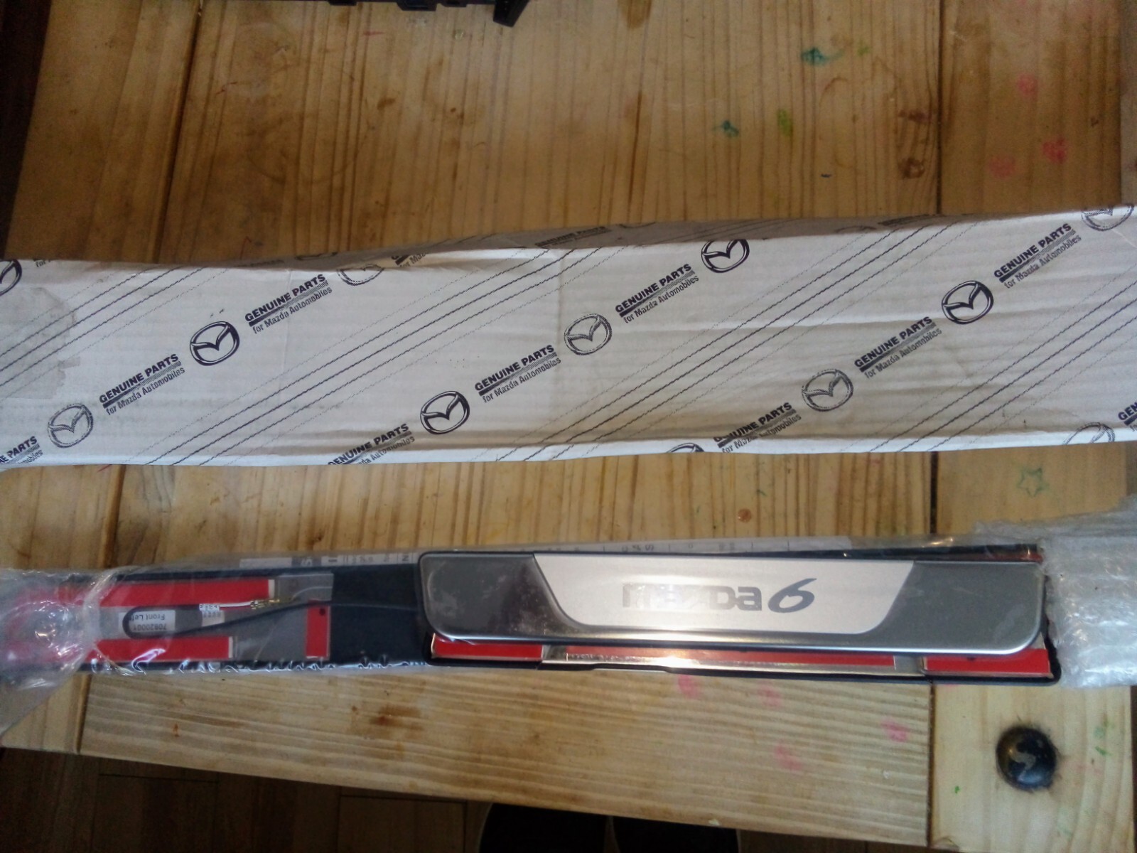 Mazda 6 GH Illuminated Scuff/Entry Plates 20072009 GS1DV1370F