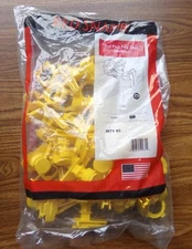 1 pack (25/Pk) Zareba poly tape rod post electric fence insulator NOS