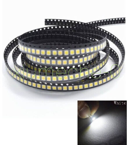 100PCS POWER TOP SMD SMT White PLCC-2 3528 1210 Super Bright Light LED NEW - Picture 1 of 5