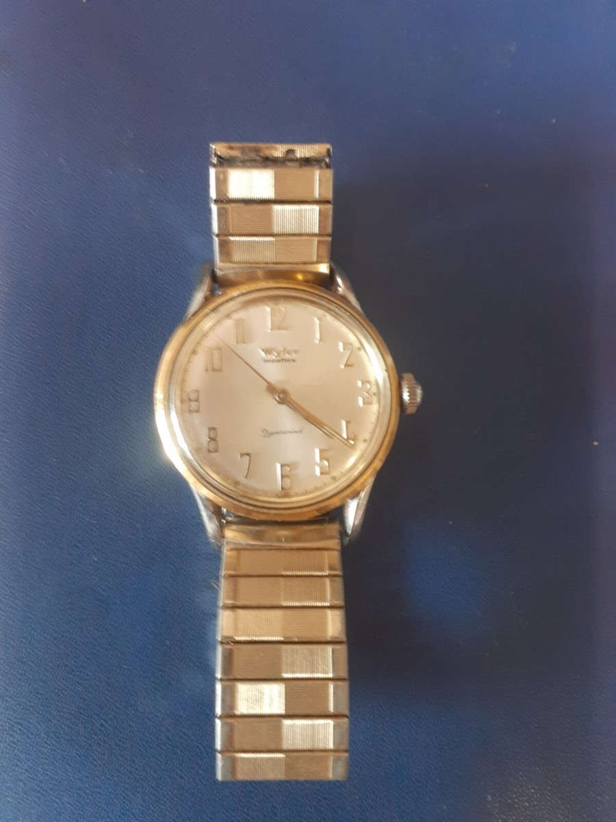Wyler incaflex Dynawind 腕時計 Mens Vintage Wyler Incaflex Dynawind Watch Running | eBay