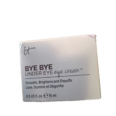 IT Cosmetics Bye Bye Under Eye, Eye Cream 0.5oz New