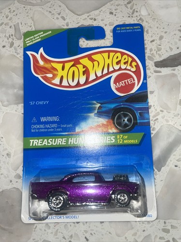 1996 Hot Wheels Treasure Hunt Series '57 Chevy Limited Edition Rare #7 Of 12