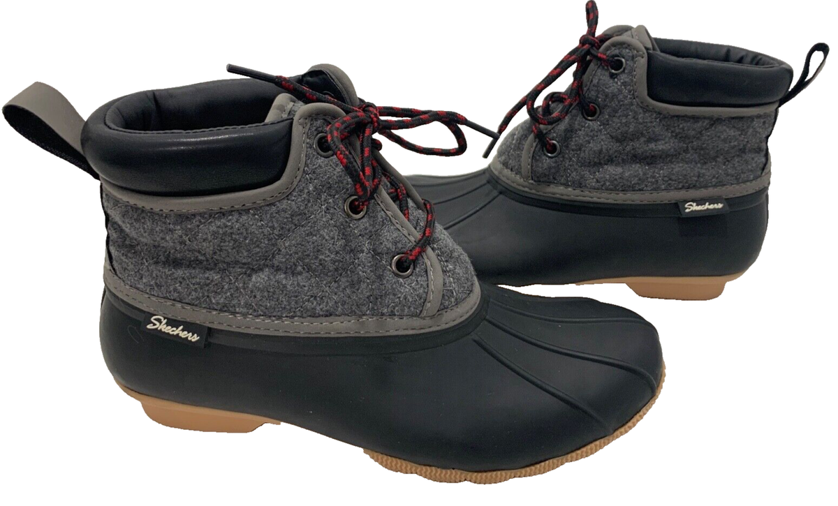 Skechers Womens Duck Winter Boots Skechers Women's Pond Lil