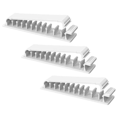  3 Pcs Line Processor Set Cable Clips Clear Cord for Charging Cords