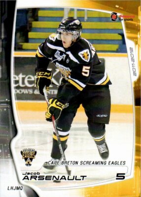 Jacob Arsenault 2011-12 Cape Breton Screaming Eagles