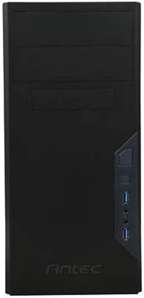 VSK3000E-U3_US SGCC Steel Black Mini Tower Case, Micro ATX - Image 2 of 4