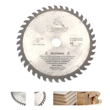 8”200mm×25.4mm×40/60Teeth Circular Saw Blade Carbide Tipped Wood Cutting Discs