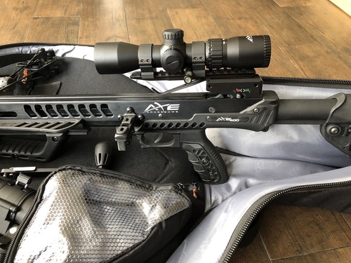Axe 400 Crossbow Kit W/Easton Soft Case - Picture 3 of 7