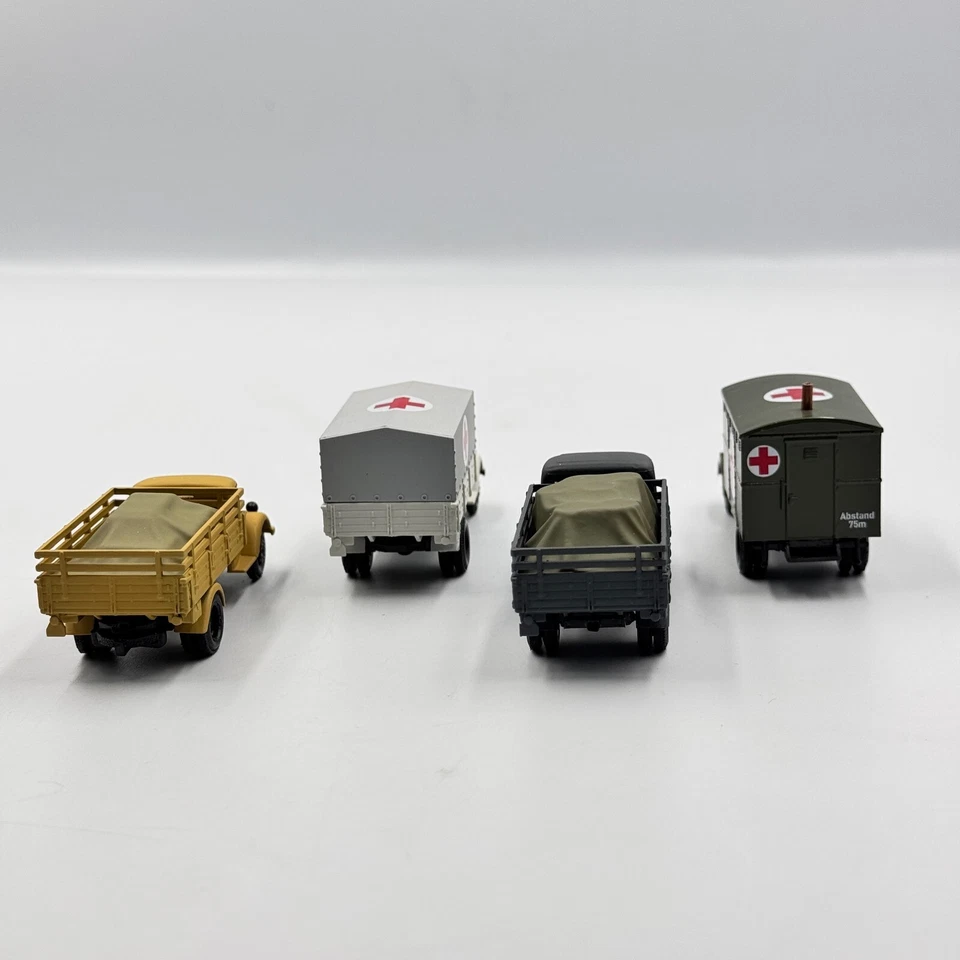 Коллекция автомобилей (4 шт.) раненый транспорт и логистика 1940–1945 масштаб 1/87 (H0) - Изображение 4 из 4