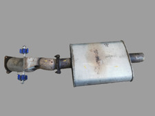 SILENZIATORE SCARICO VOLVO S90 V90 2.0 BENZINA T6 CON TUBO FLESSIBILE 82260822