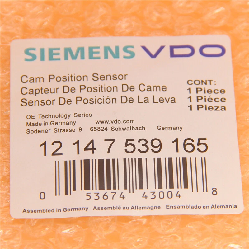 New 2 Engine Camshaft & 1 Crankshaft Position Sensors fit BMW 330Ci 2001 - 2005 - Image 3 of 4