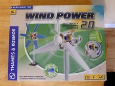 Thames & Kosmos Wind 2.0 Electricity Generating Turbines Kit Toy - Complete