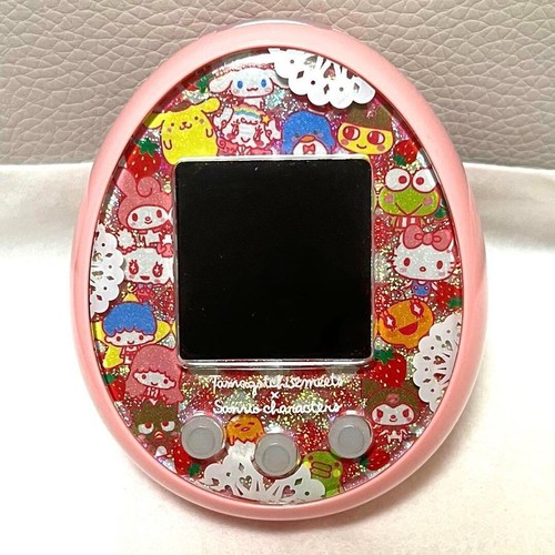 Bandai Tamagotchi Meets Sanrio Figuren Pink gebraucht Japanisch - Bild 2 von 3