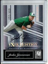 Jordan Zimmerman 2007 Donruss Elite Autograph #050/469