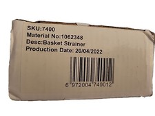 Stainless Steel Sink Basket Strainer Fits Kohler 3.5 in. to 4 in.   New in Box