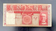 Geldschein - Niederlande - 25 Gulden - Amsterdam 28.Sept. 1937