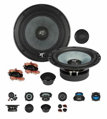 HiFonics BRX5.2C - 2-Wege-Lautsprecher Auto 13cm (5) mit 90 bis 180
