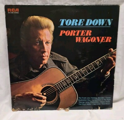 Porter Wagoner Tore Down Record Vinyl LP 