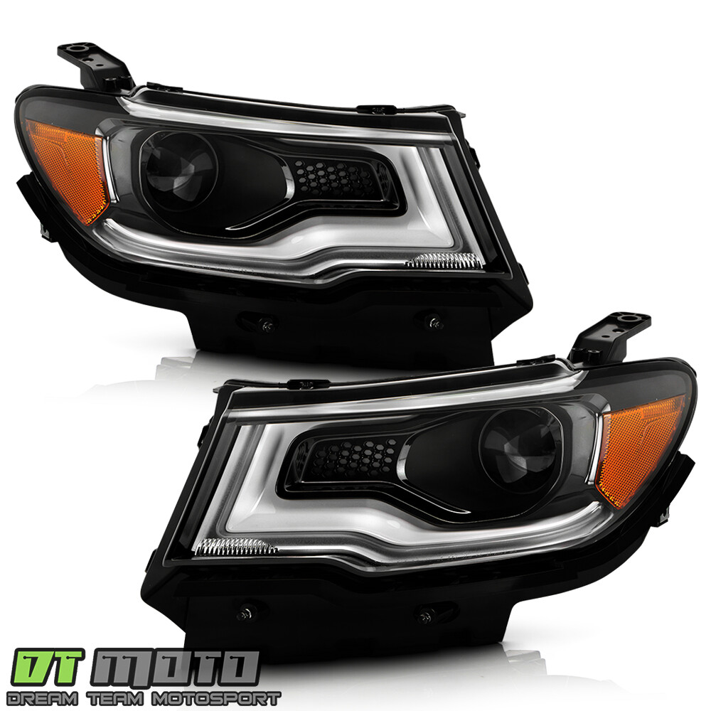 For 20172021 Jeep Compass Halogen Upgrade LED Tube Projector