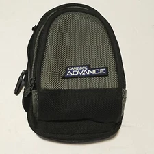 Nintendo Gameboy Advance SP Handheld System Carrying Case Pouch Wristlet Gray