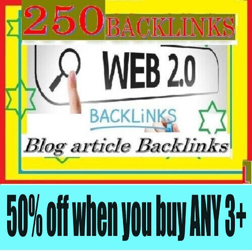 250 Good Domain Authority Web2.0 Blog Comment Backlinks