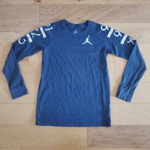 Air Jordan Blue Long Sleeve Shirt 