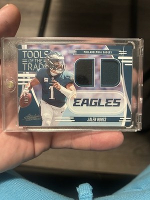 Panini Absolute 2025 Tools of the Trade Jalen Hurts Memorabilia #TTD-JHU Eagles
