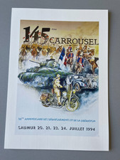 affiche : du 145ème Carrousel de Saumur 1994 Ecole de Cavalerie