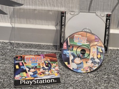 Magical Tetris Challenge Sony PlayStation 1 Ps1 Spiel Cd + Anleitung Getestet 