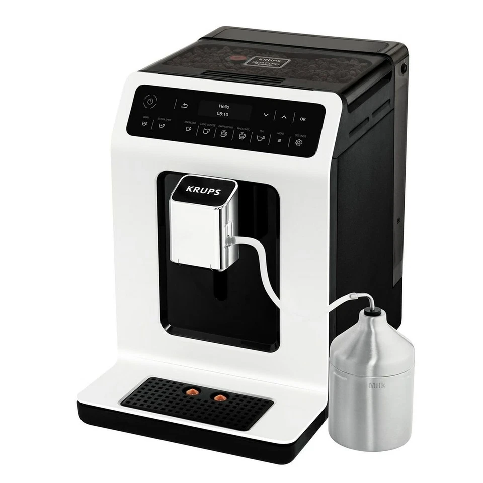 Superautomatische Kaffeemaschine Krups EA891110 Weiß Schwarz 1450 W 2,5 L 250 - Bild 2 von 3