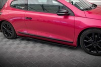 Seitenschweller Ansatz FüR Volkswagen Scirocco Mk3 Seitenschweller Schwarz
