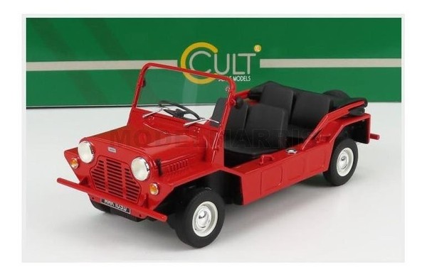 Cult-Scale Models CML109-3 Austin - Mini Moke 1965 - Rot - 1/18-image