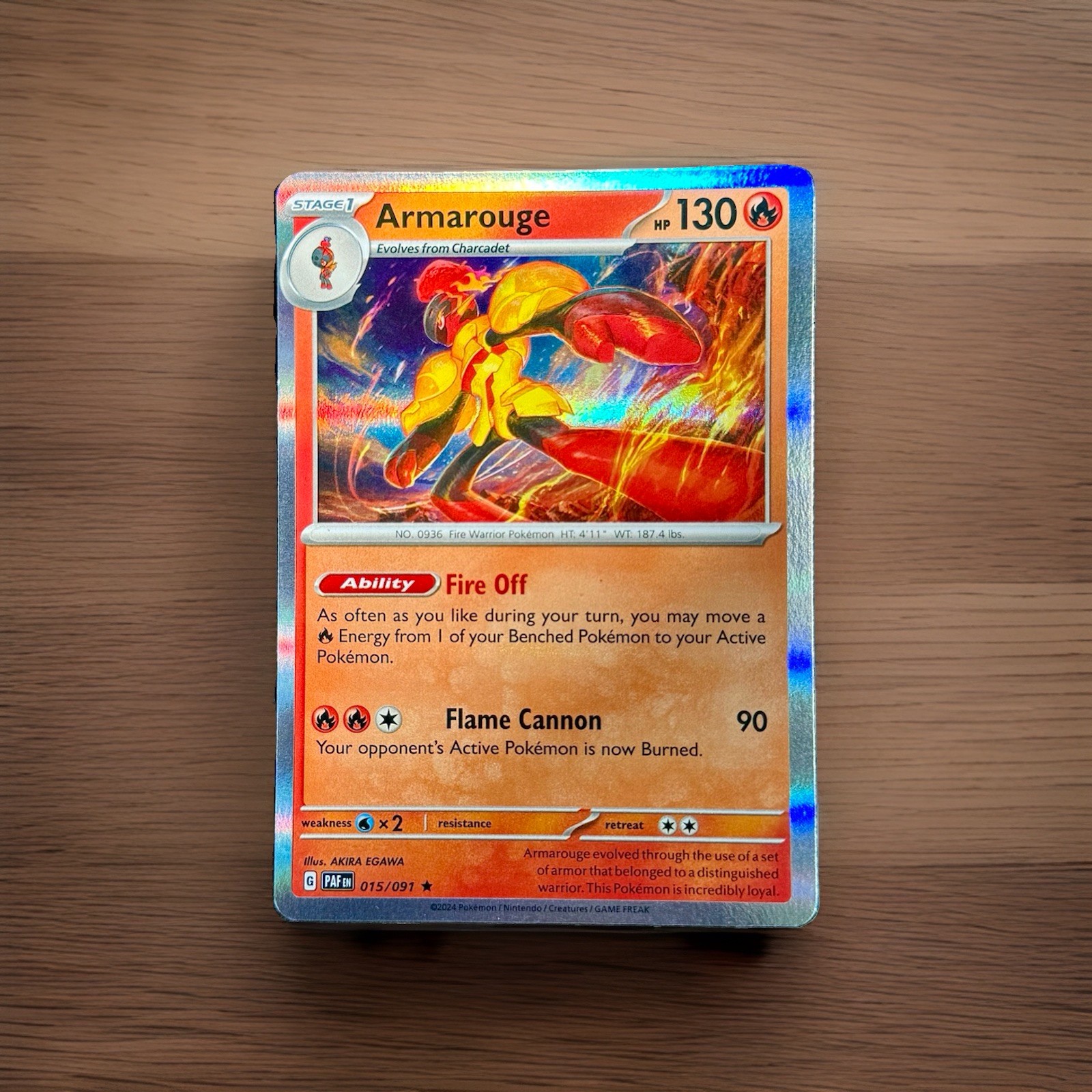 NM Armarouge - (Line Holo) 041/198 Miscellaneous Cards & Products Holo