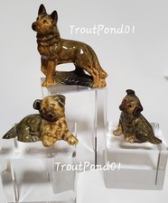 Wade Whimsies Happy Families Figuines German Shepherd Doggy Family Alsatian 3