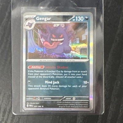 stage 2 gengar pokemon card Stage 2 Gengar HP120 Halloween Edition Pokemon Card TCG