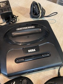 Sega Genesis Model 2 Console Bundle W/ Cords & Controller Tested And Guaranteed!