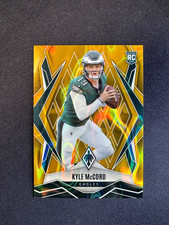 2025 Panini Phoenix Kyle McCord RC Gold Lava #173 Eagles Packers #d 10/10