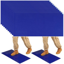 300 Pieces Sticky Tacky Adhesive Mat 18" X 36" Blue, Case of 10 Mats, 30 Sheets