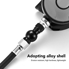Scuba Diving 2nd Regulator Swivel Adapter 360 Degree Rotation Lightweight