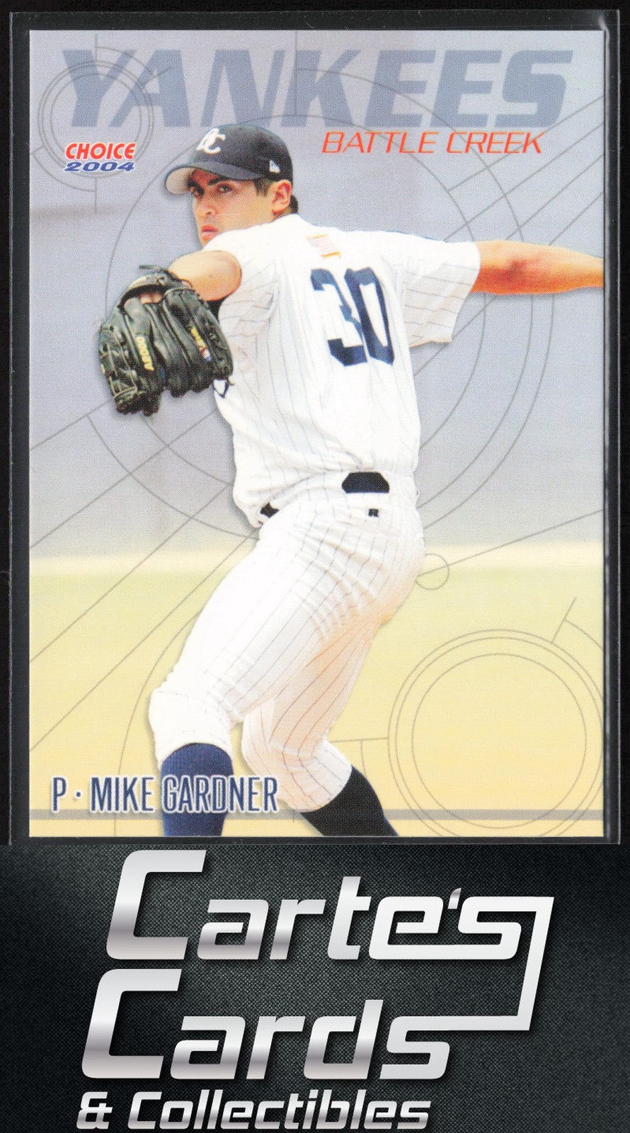 Mike Gardner 2004 Choice Battle Creek Yankees #11 Battle Creek Yankees