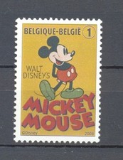 BELGIUM 2008 mickey mouse walt disney  MNH** 3784