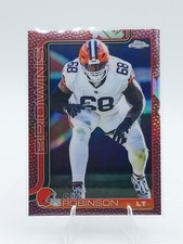 2025 Topps Chrome Cam Robinson RC Gridiron Football Insert Variation Browns