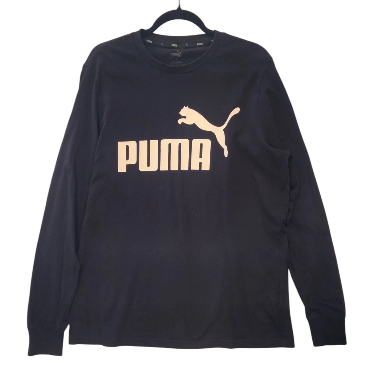 PUMA Cotton Long Sleeve T-Shirts for Men for sale | eBay