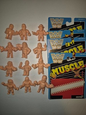 2017 WWE M.U.S.C.L.E.  Action Figures Super7 FULL SET of 12 Andre Macho Man