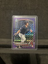 2025 Bowman Draft - Ryan Waldschmidt #BDC-41 Purple Geometric Refractor /250