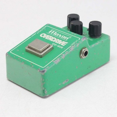 Maxon OD808 Large Case Overdrive Guitar Pedal Used Vintage Tube Screamer Origin