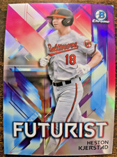 2021 Bowman Chrome Futurist Heston Kjerstad #FUT-HK Rookie Card Orioles RC