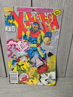 X-Men Gambit vs Bishop # 8 Marvel Comic Book May 1992
